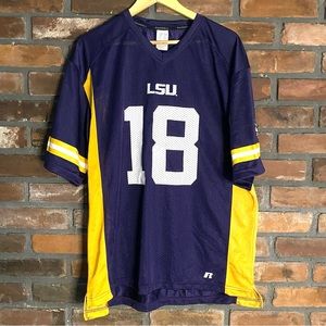 LSU Tigers #18 Football Jersey L